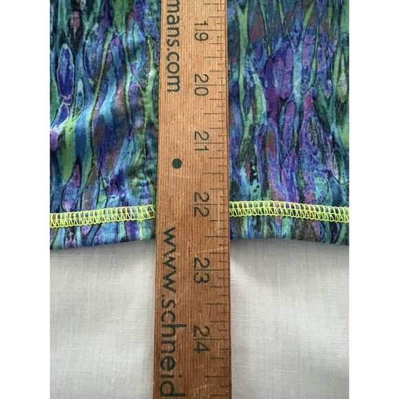 TutuBlue Full Zip Womens XS Blue Green Rash Guard UPF50 Thumbhole Pocket - Picture 10 of 16